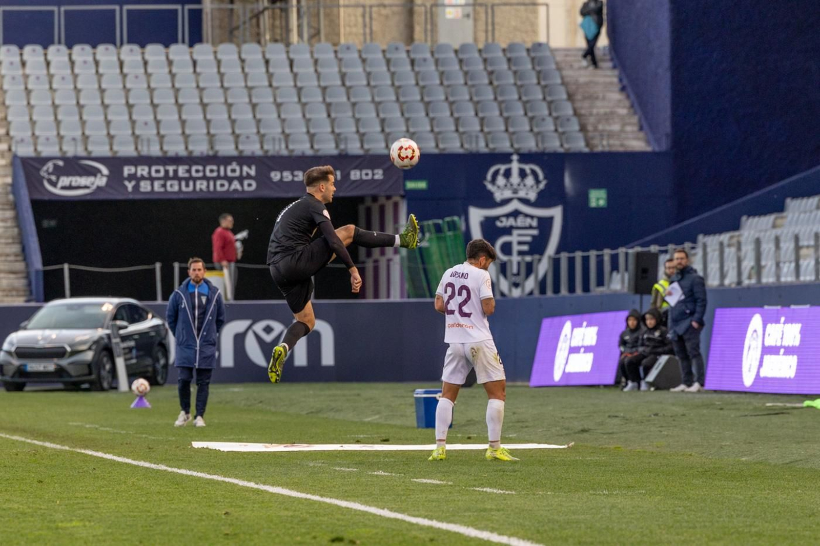 Las mejores fotos de la goleada del Real Jaén al Poli Ejido