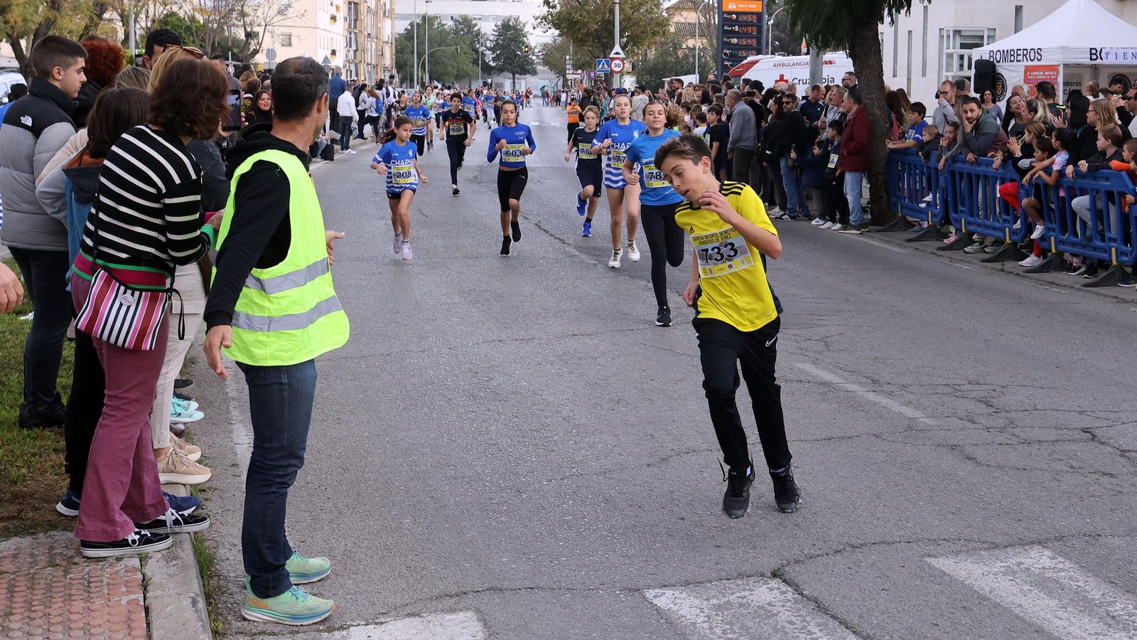 Búscate en la 4ª carrera infantil benéfica Bomberos de Jerez 2024