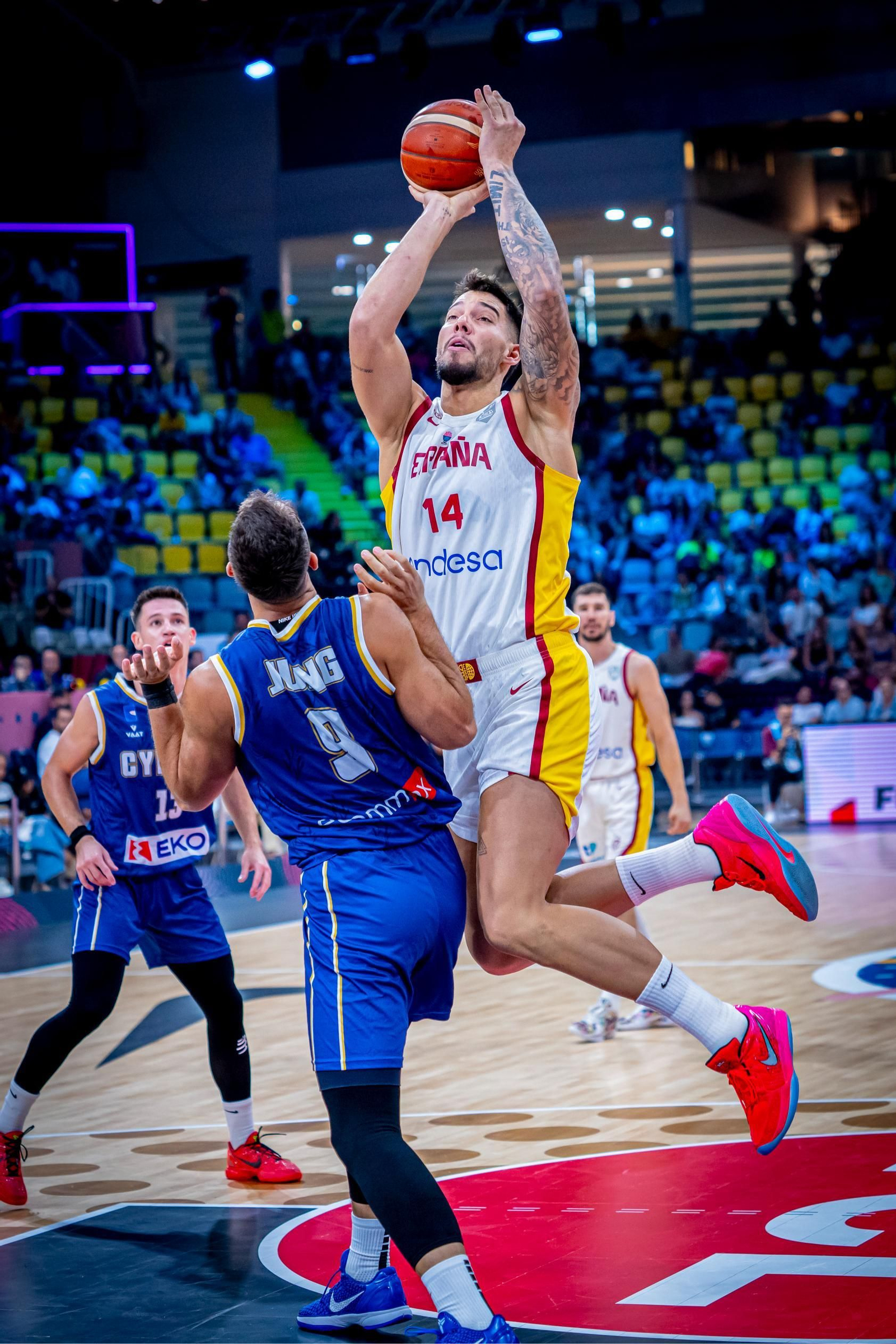 Las fotos del Chipre - España de baloncesto