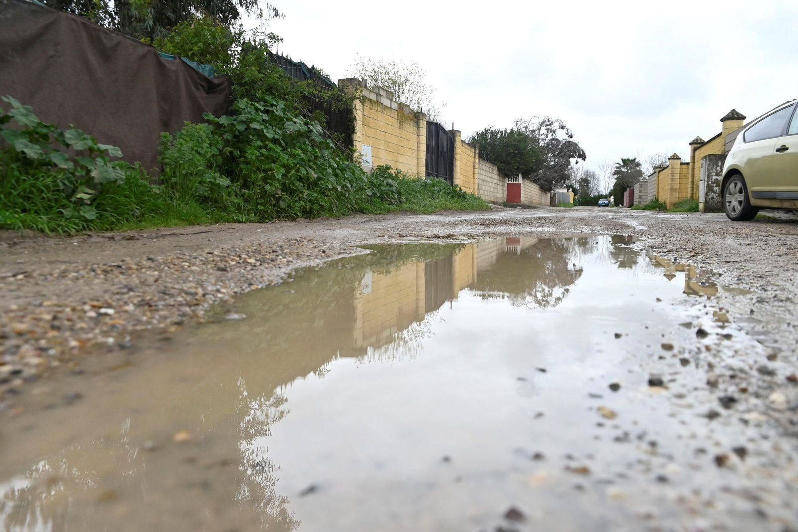 La parcelación de Guadalvalle tras el paso del temporal