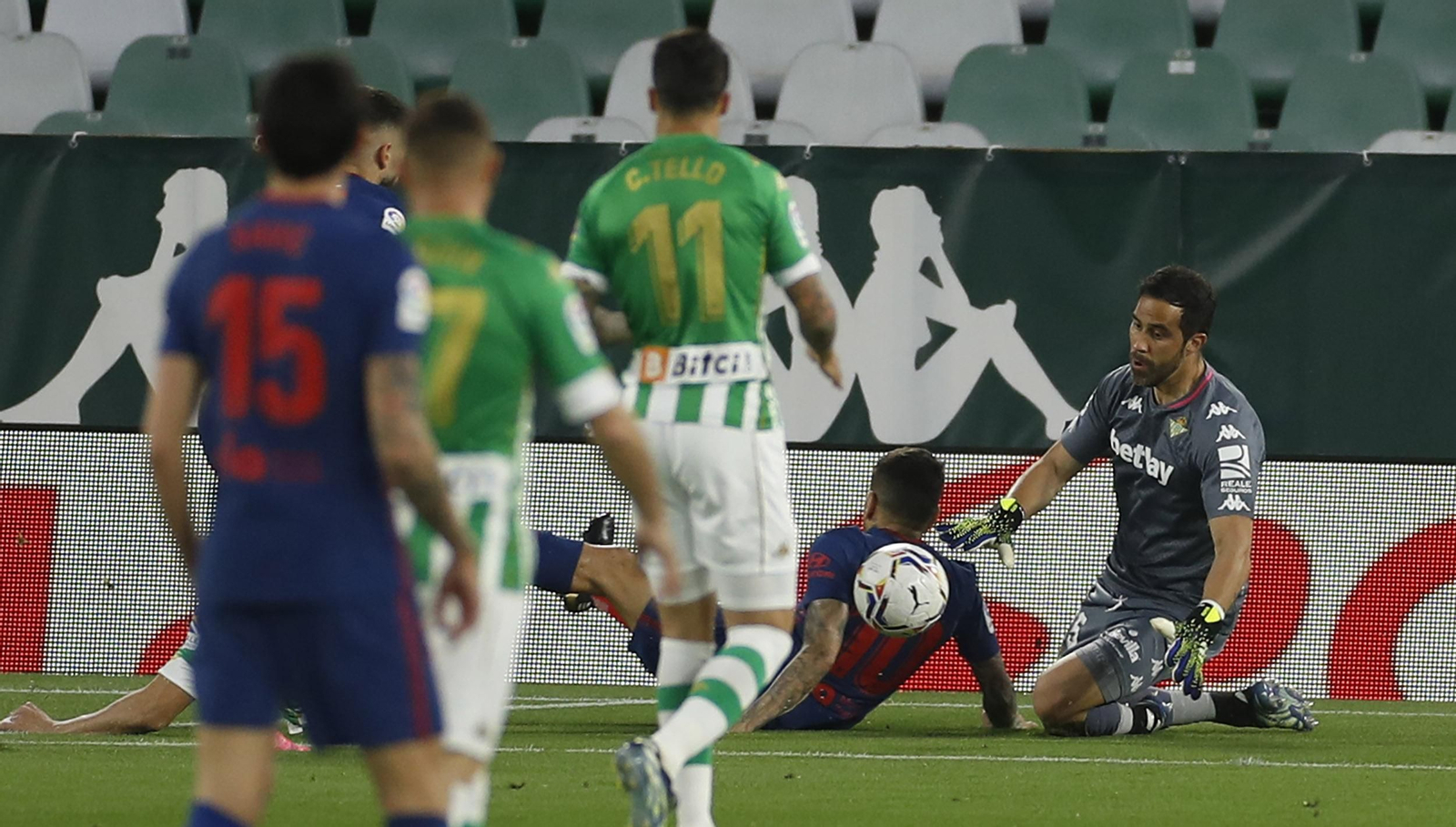 Las imágenes del Betis-Atlético de Madrid