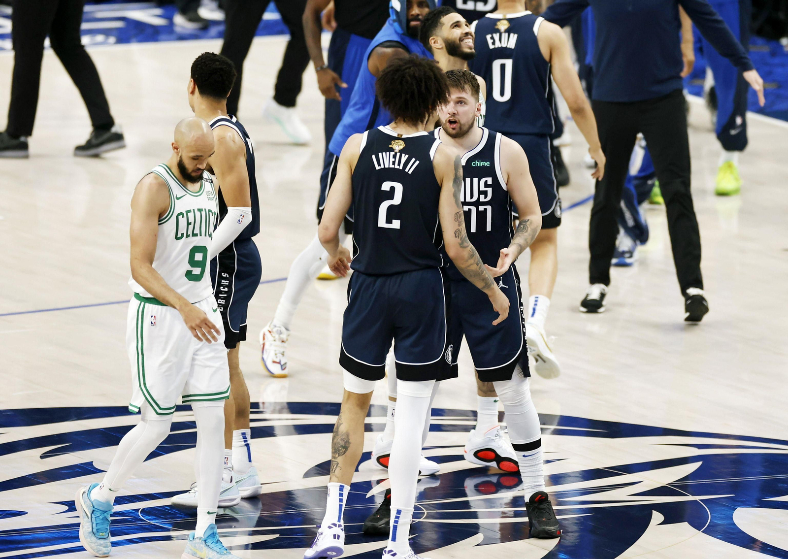Las fotos del cuarto partido de la final de la NBA