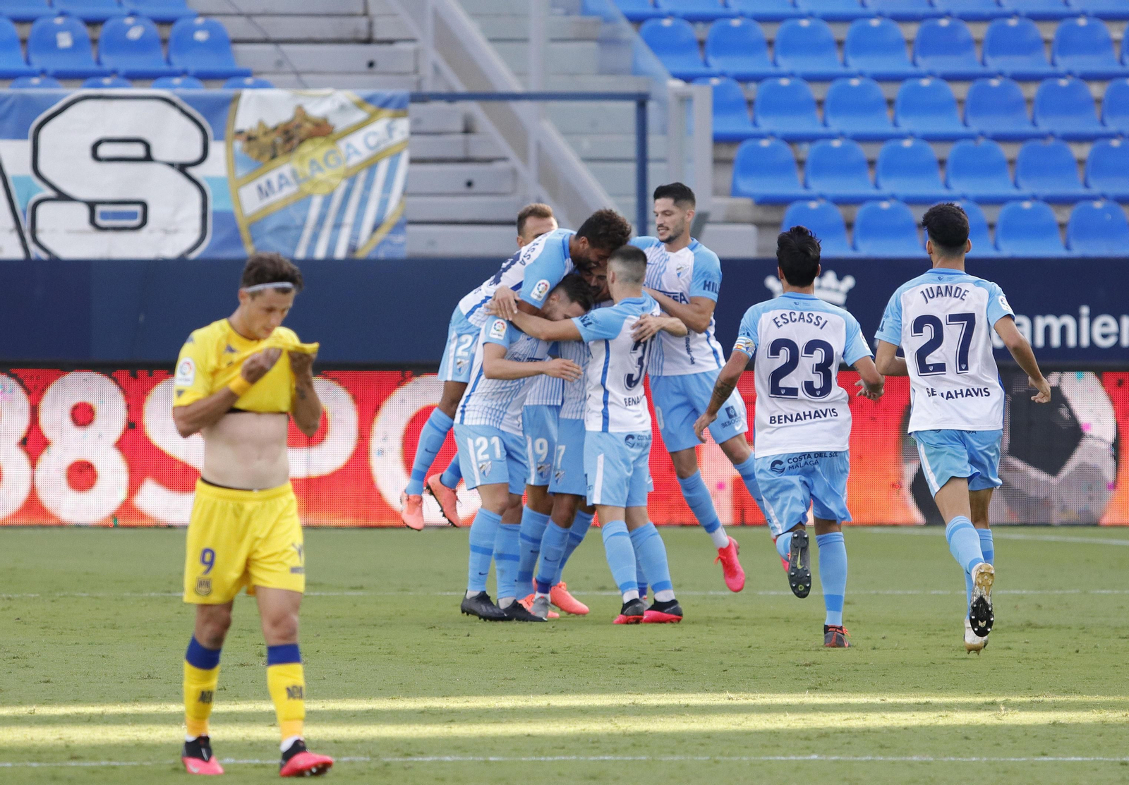 Las foto del Málaga CF-Alcorcón