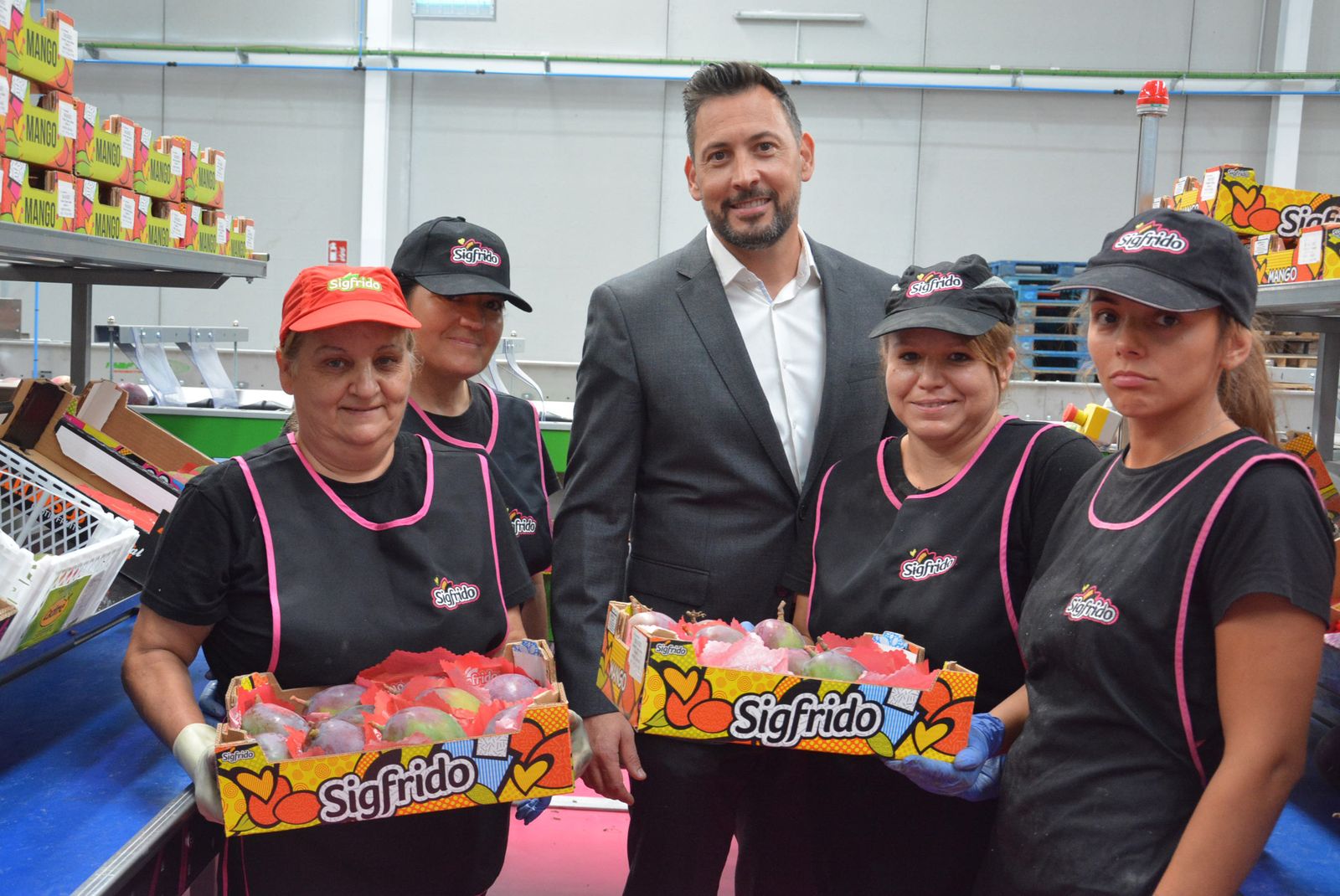 Visita a las instalaciones de Sigfrido Fruit.