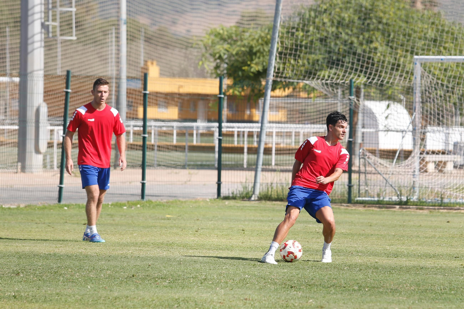 Las fotos del entrenamiento de pretemporada del Algeciras en La Menacha