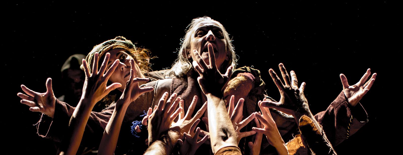 Una imagen del 'Rey Lear' de Atalaya.