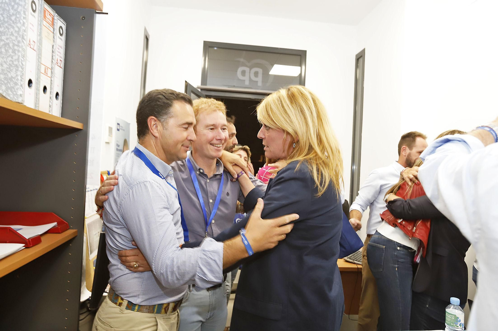 Elecciones 2023: Imágenes de la celebración por la vitoria de Pilar Miranda en las elecciones Municipales de Huelva