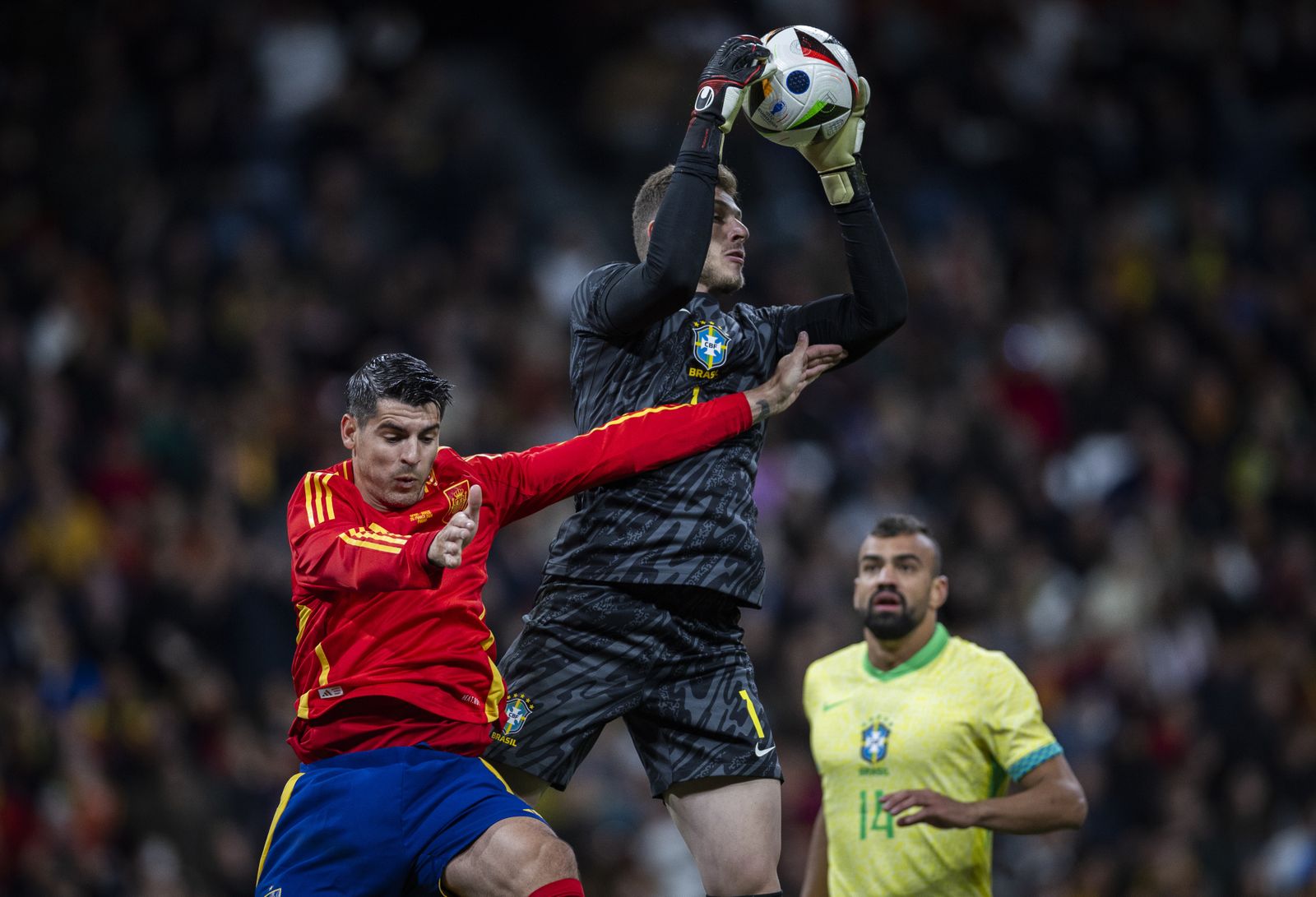 Las fotos del España - Brasil