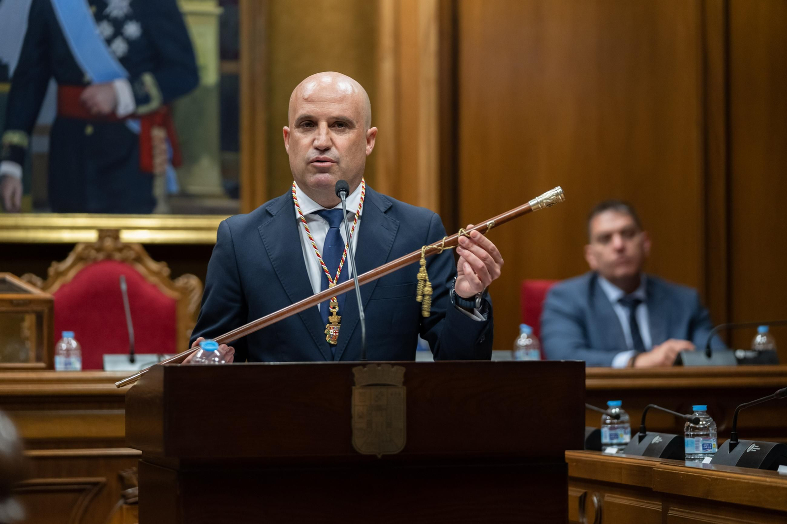 Así se ha vivido la investidura del nuevo presidente de la Diputación Provincial de Almería