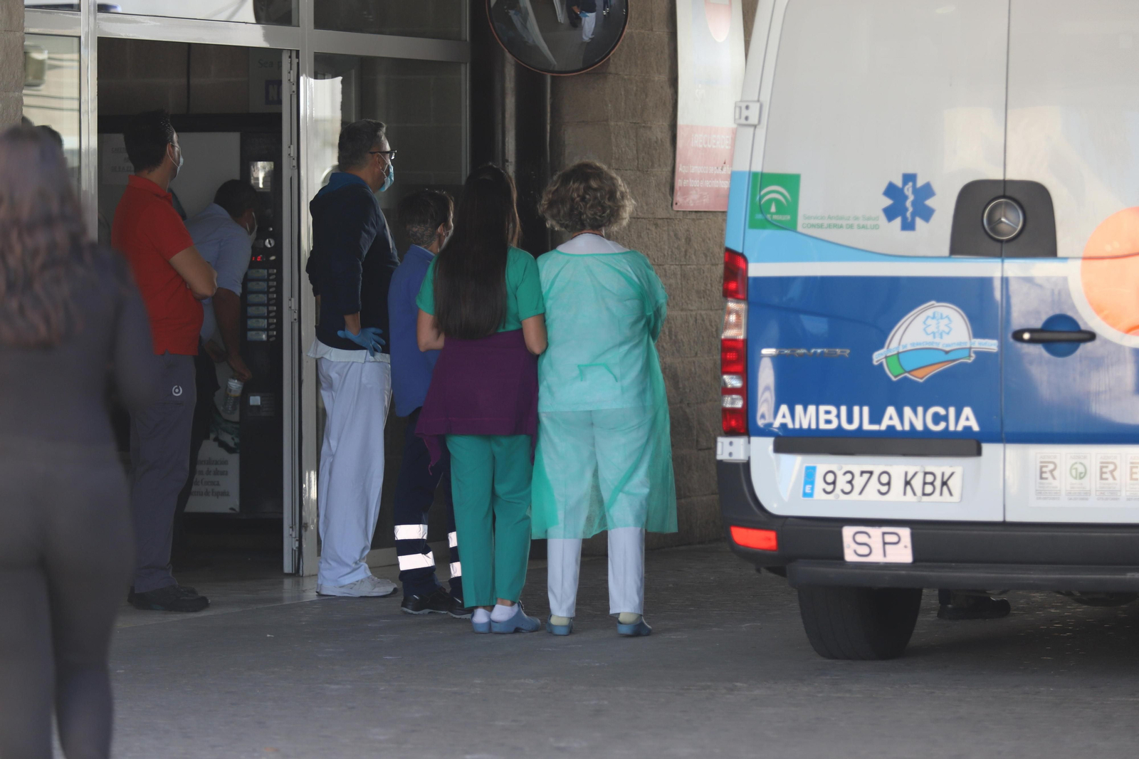 Urgencias del Hospital Juan Ramón Jiménez.