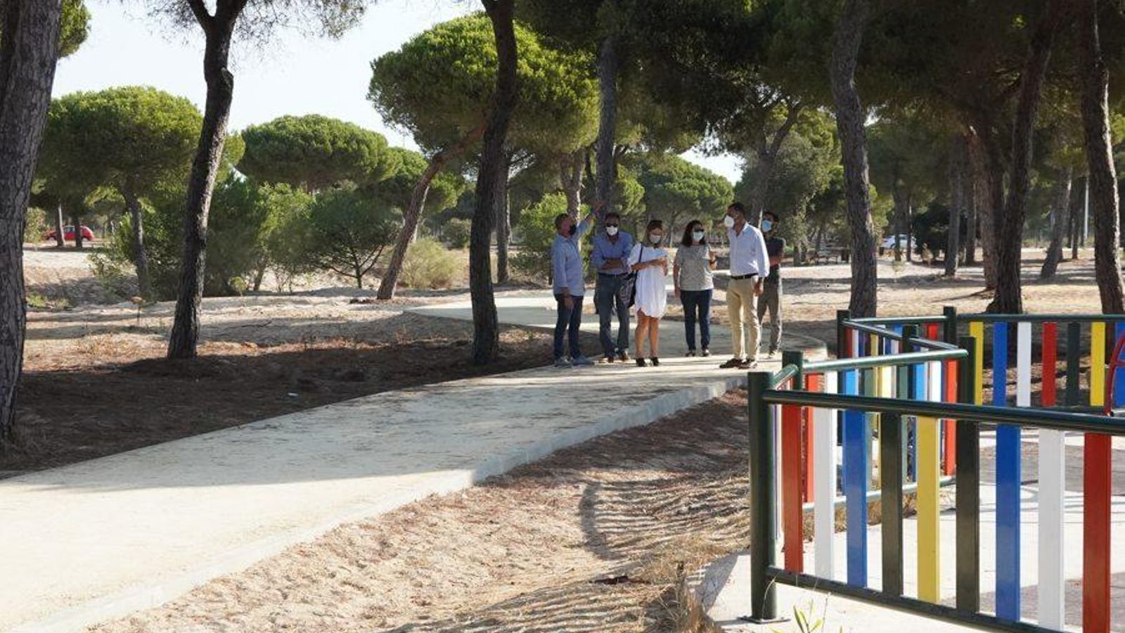 Conexión con áreas infantiles