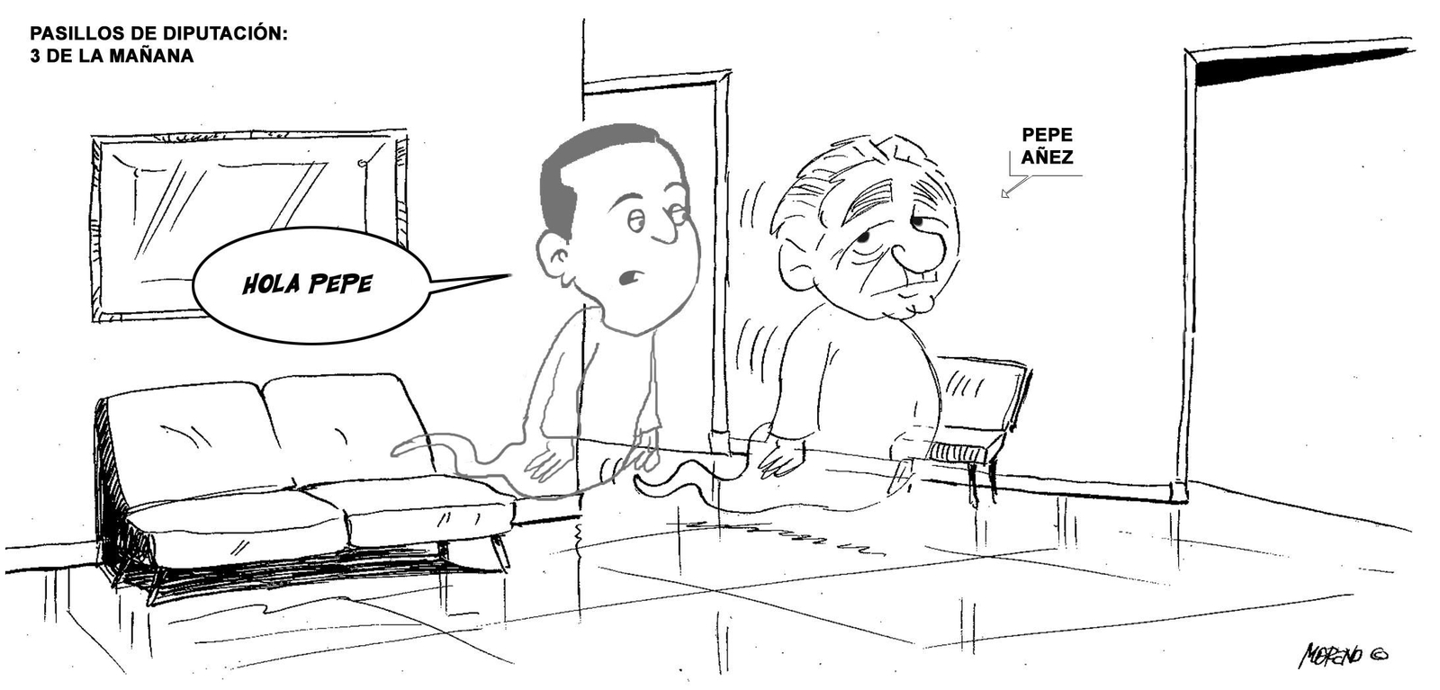 Fantasmas en la Diputación de Almería