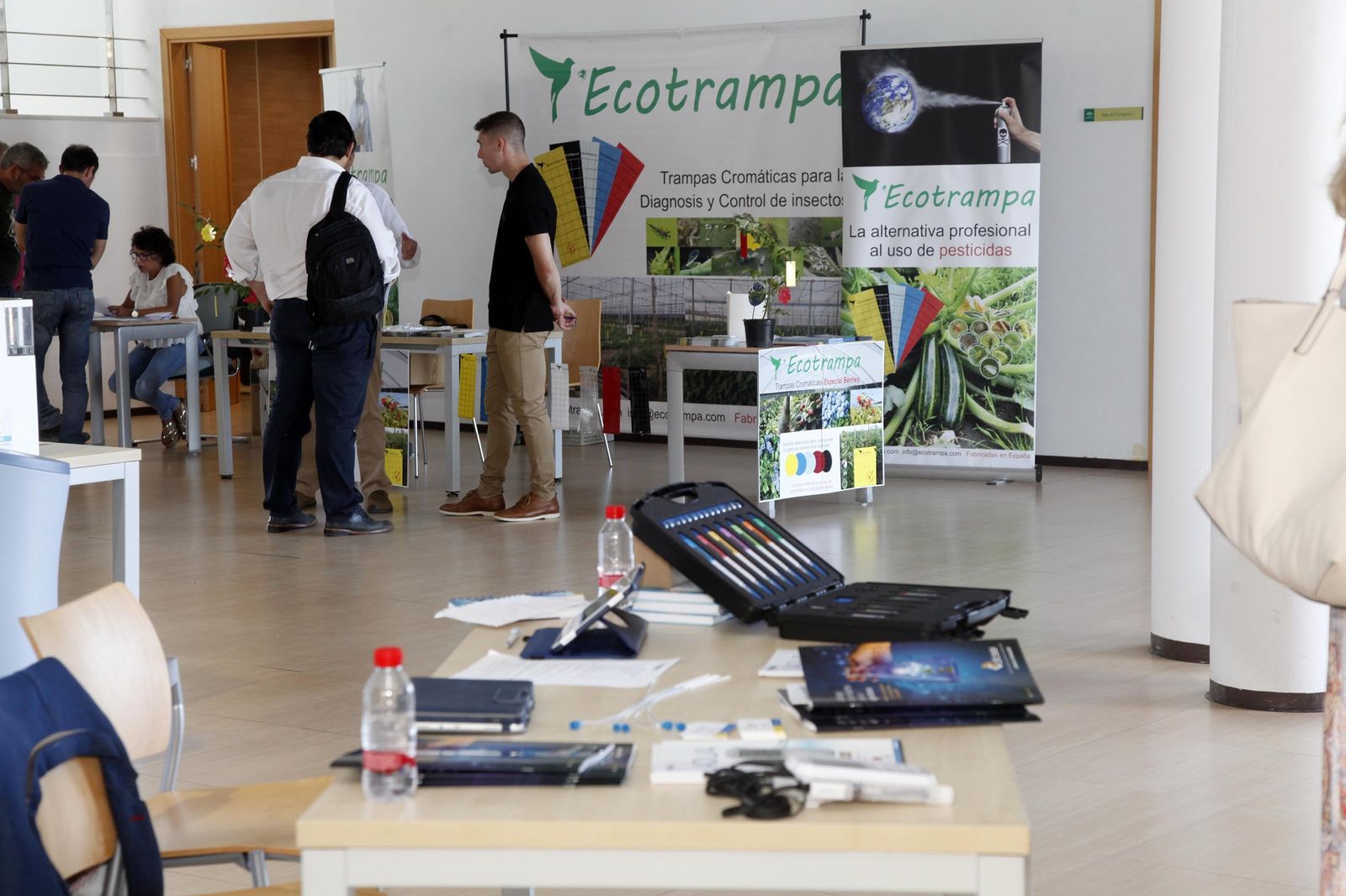 Imagen de una edición pasada de la feria Agrocosta de Lepe.