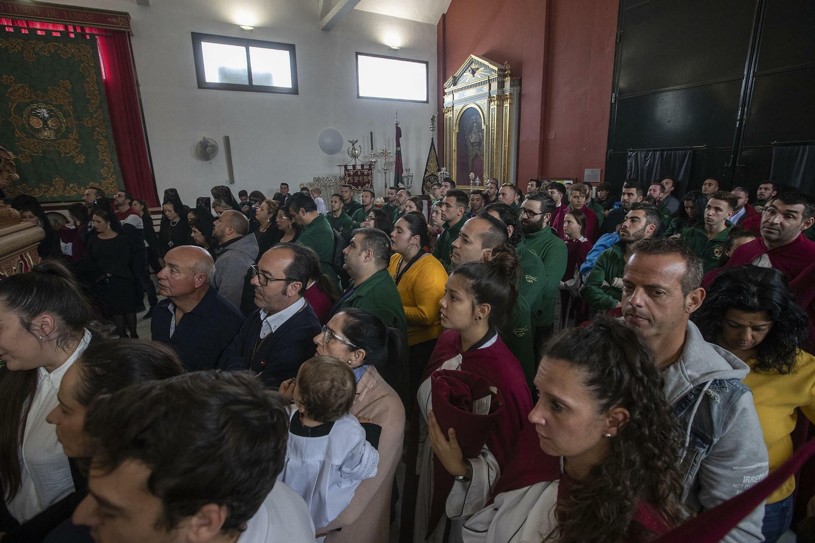 Imágenes de Tres Caídas, la primera salida frustrada del Jueves Santo