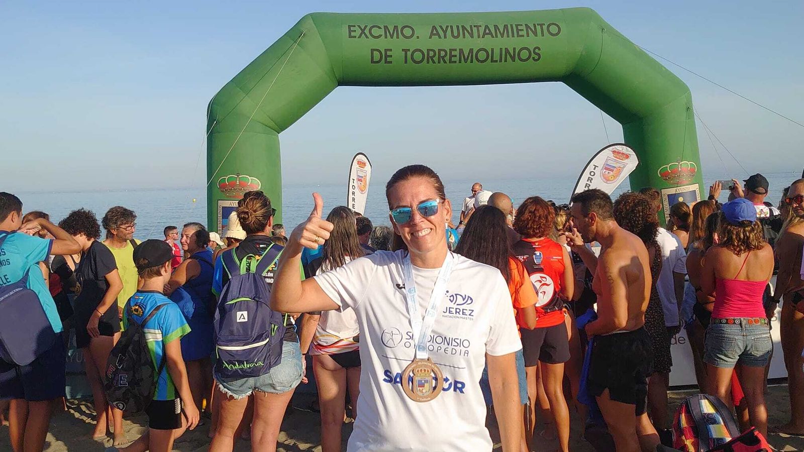 Maribel Cañadas, la nadadora del club con más éxitos individuales del verano.