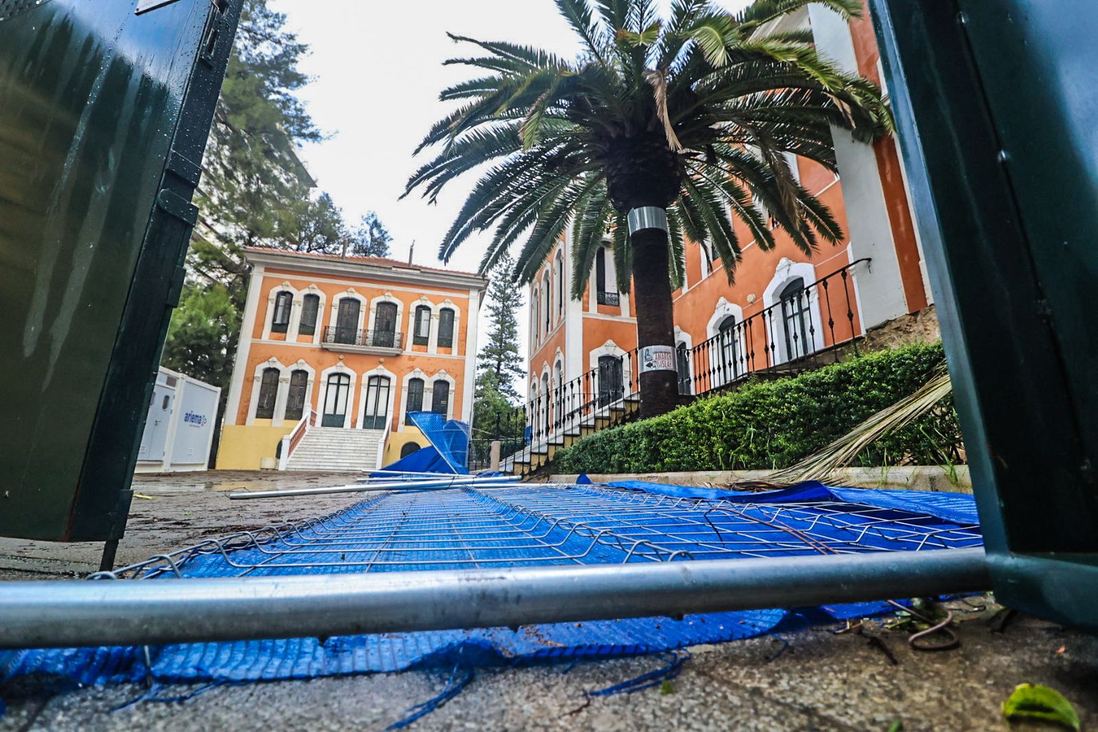 La borrasca Joseph a su paso por la ciudad, en fotografías