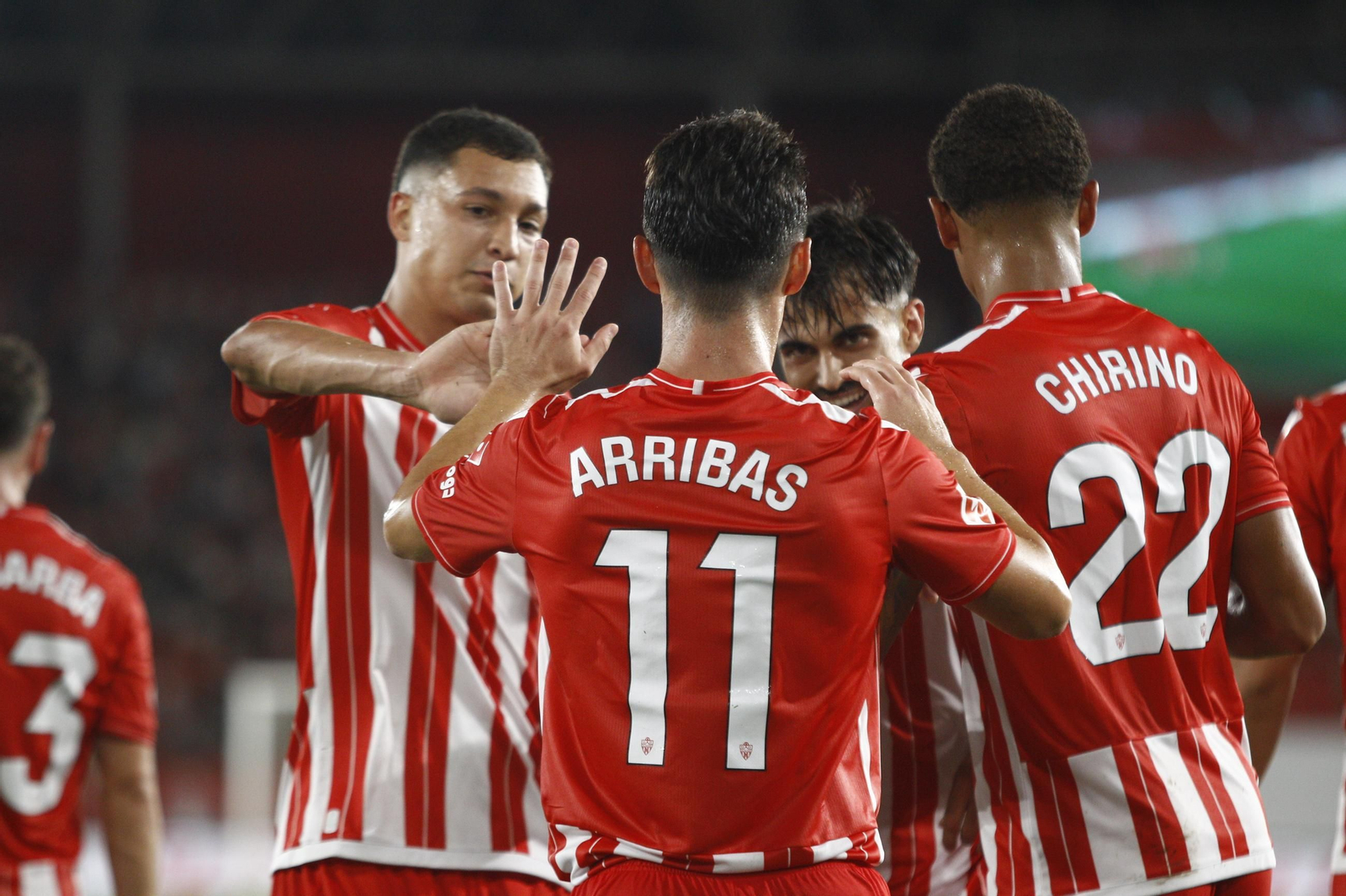 Las fotos del partido U.D. Almería-Sporting de Gijón