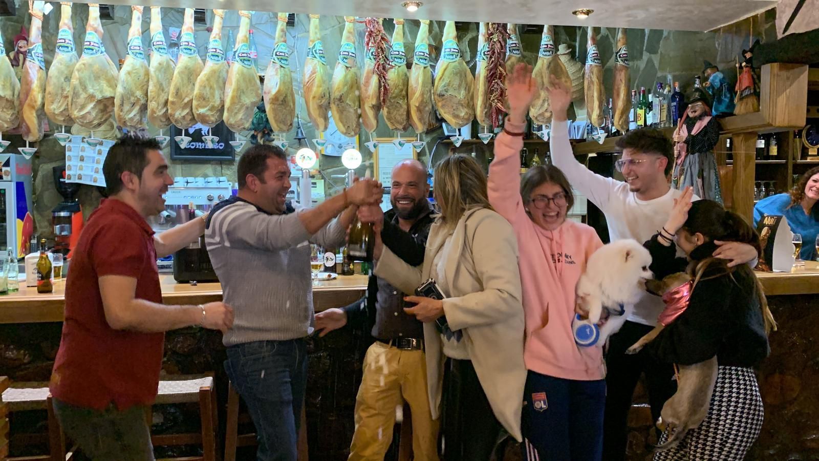 Así ha sido la celebración de los premios de la Lotería de Navidad en la provincia de Granada