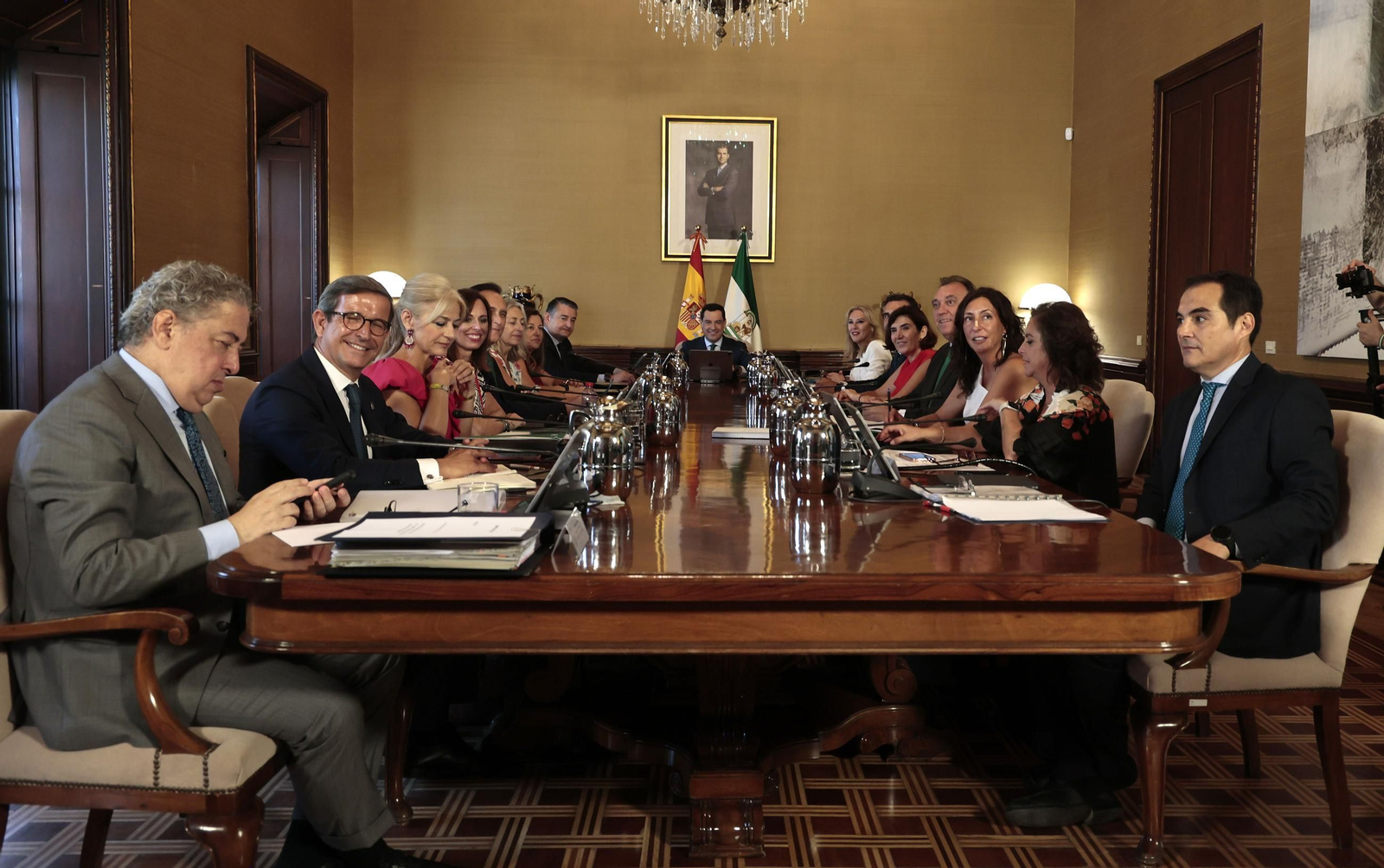 Las imágenes de la toma de posesión del nuevo Consejo de Gobierno de Andalucía