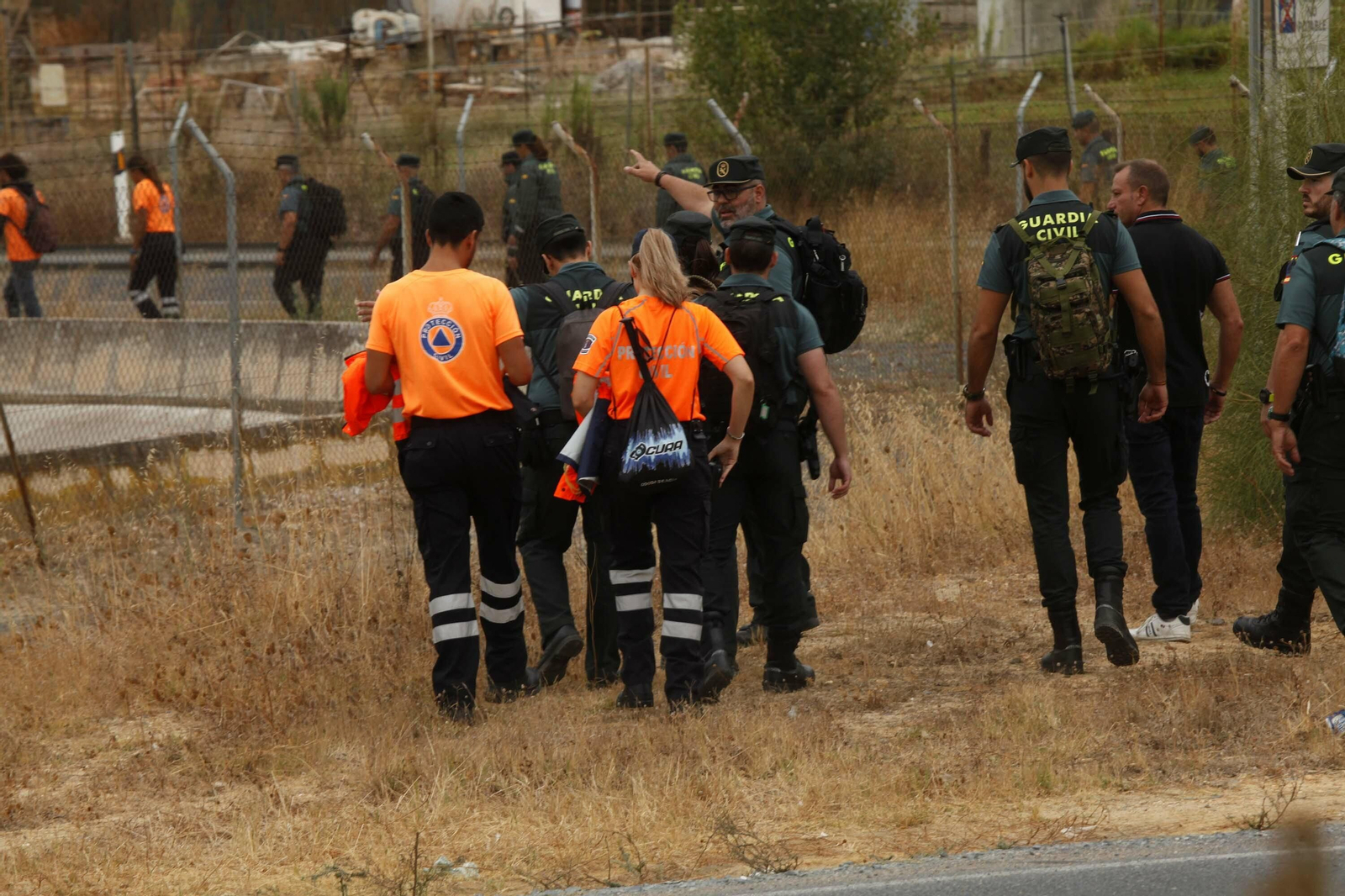 Imágenes de la búsqueda del hombre desaparecido en La Antilla Imágenes de la búsqueda del hombre desaparecido en La Antilla