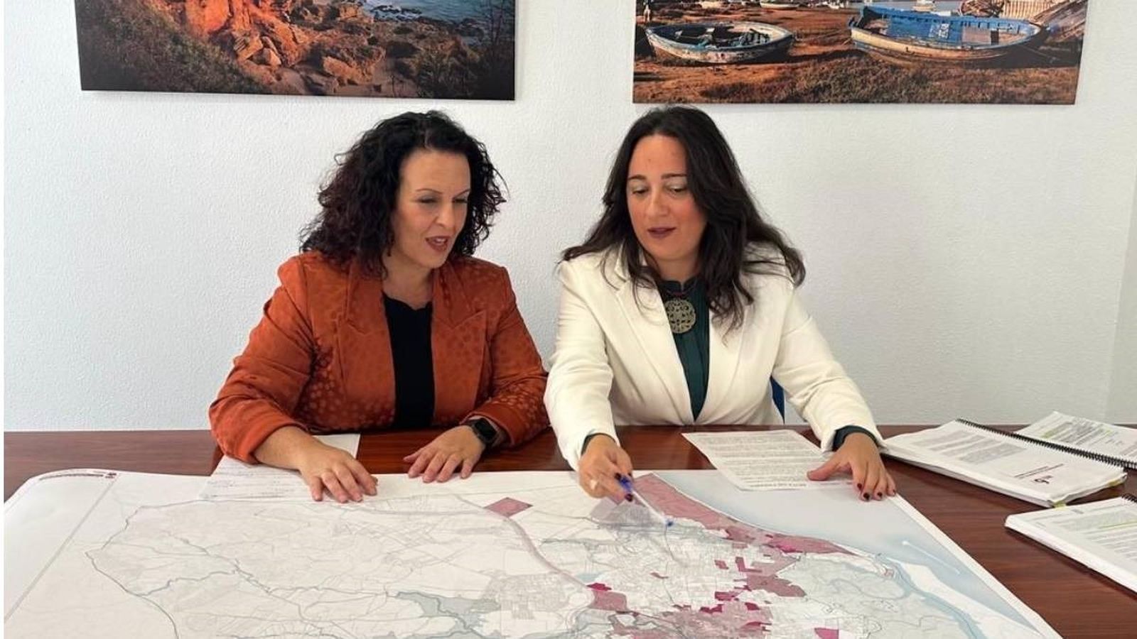 Ascensión Hita y Margarita Rodríguez