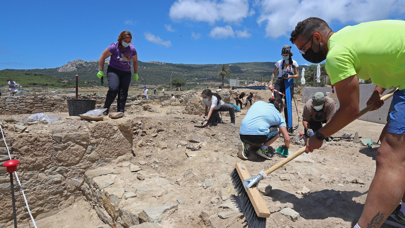 Fotos de los nuevos hallazgos en Baelo Claudia