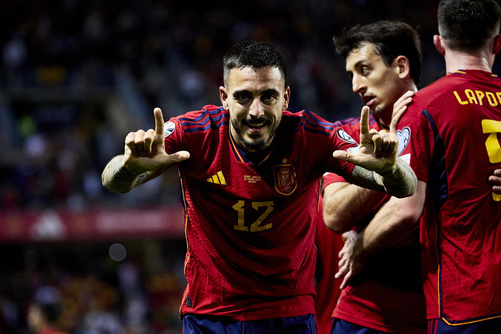 Las fotos del triunfo de España ante Noruega (3-0)