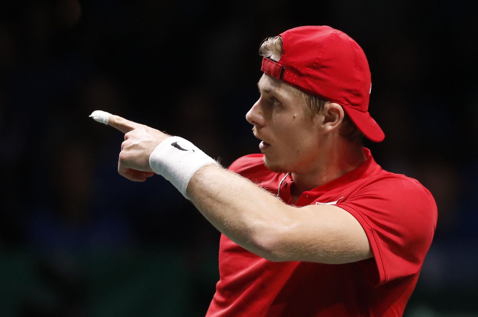 Denis Shapovalov - Lorenzo Sonego, en la Copa Davis de Málaga