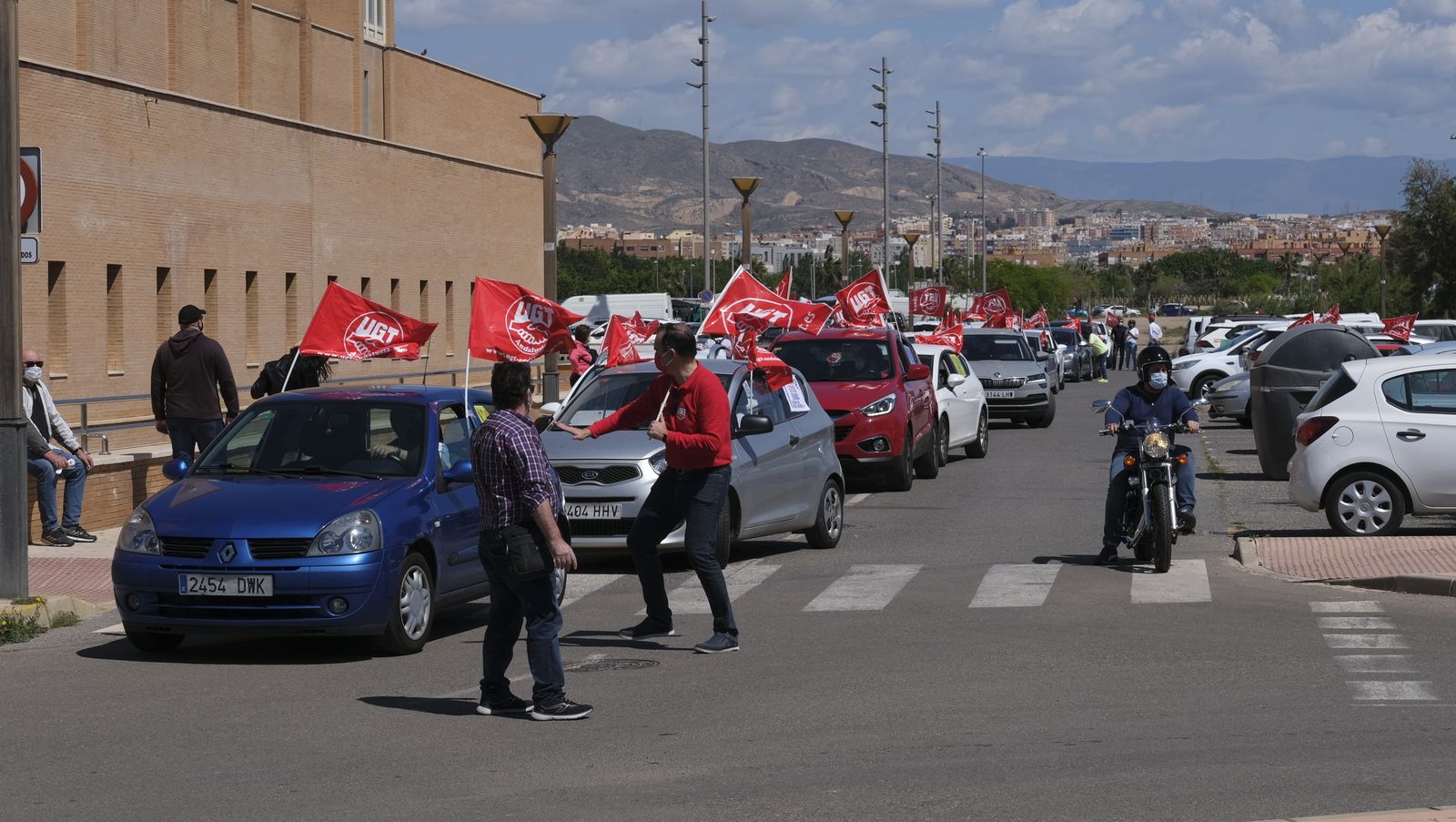 Fotogalería manifestación del Día Internacional del Trabajador. Almería