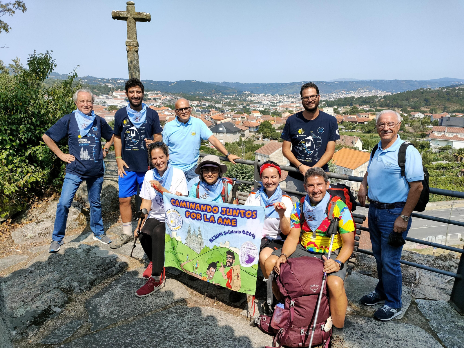 Pablo Vázquez, el onubense que hará el Camino de Santiago "más solidario" por una enfermedad rara