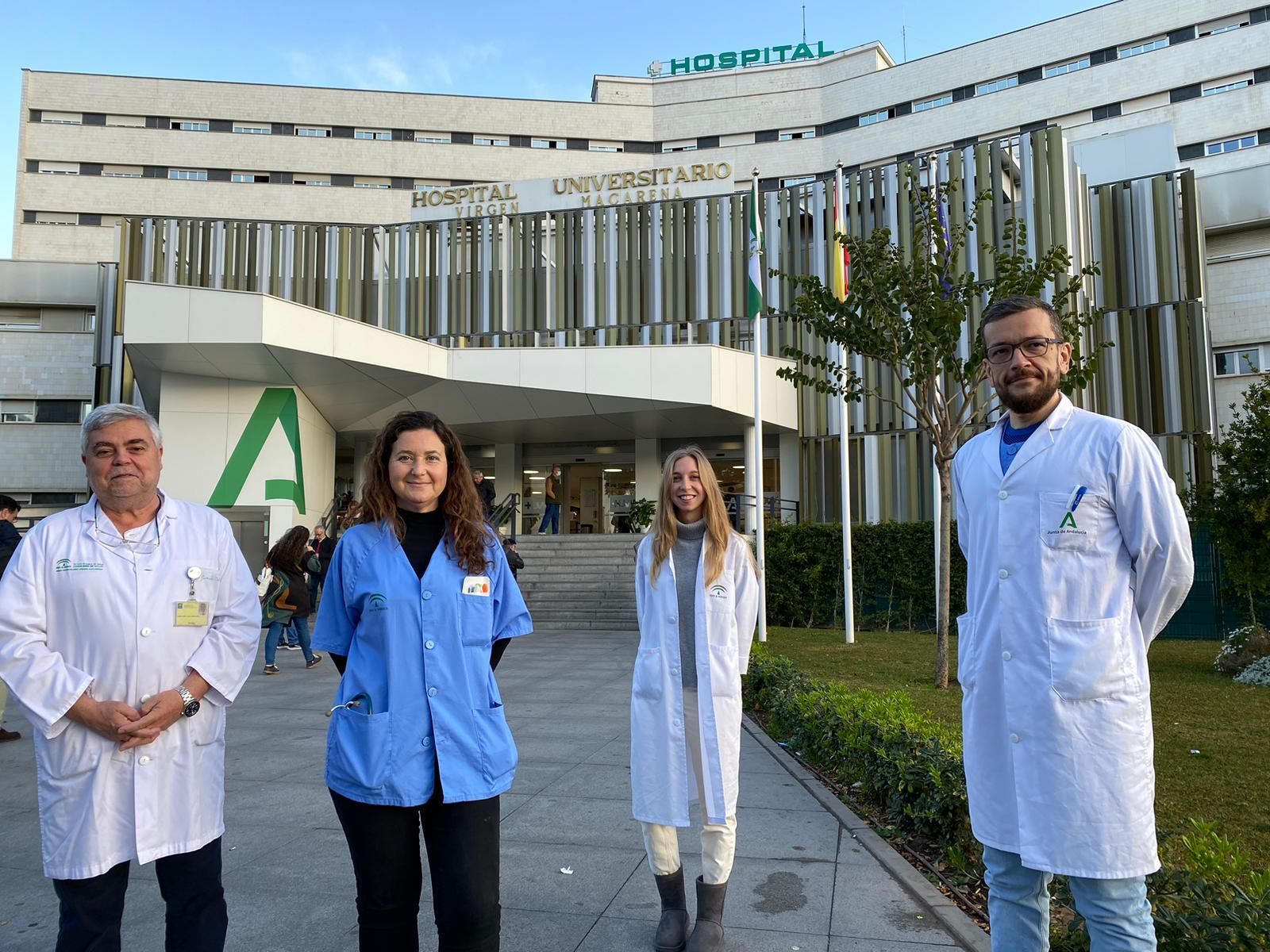 Los autores María Delgado, Paula Luque, Nieves C. Sánchez, Fernando Garrachón y Ana L. Agudo.