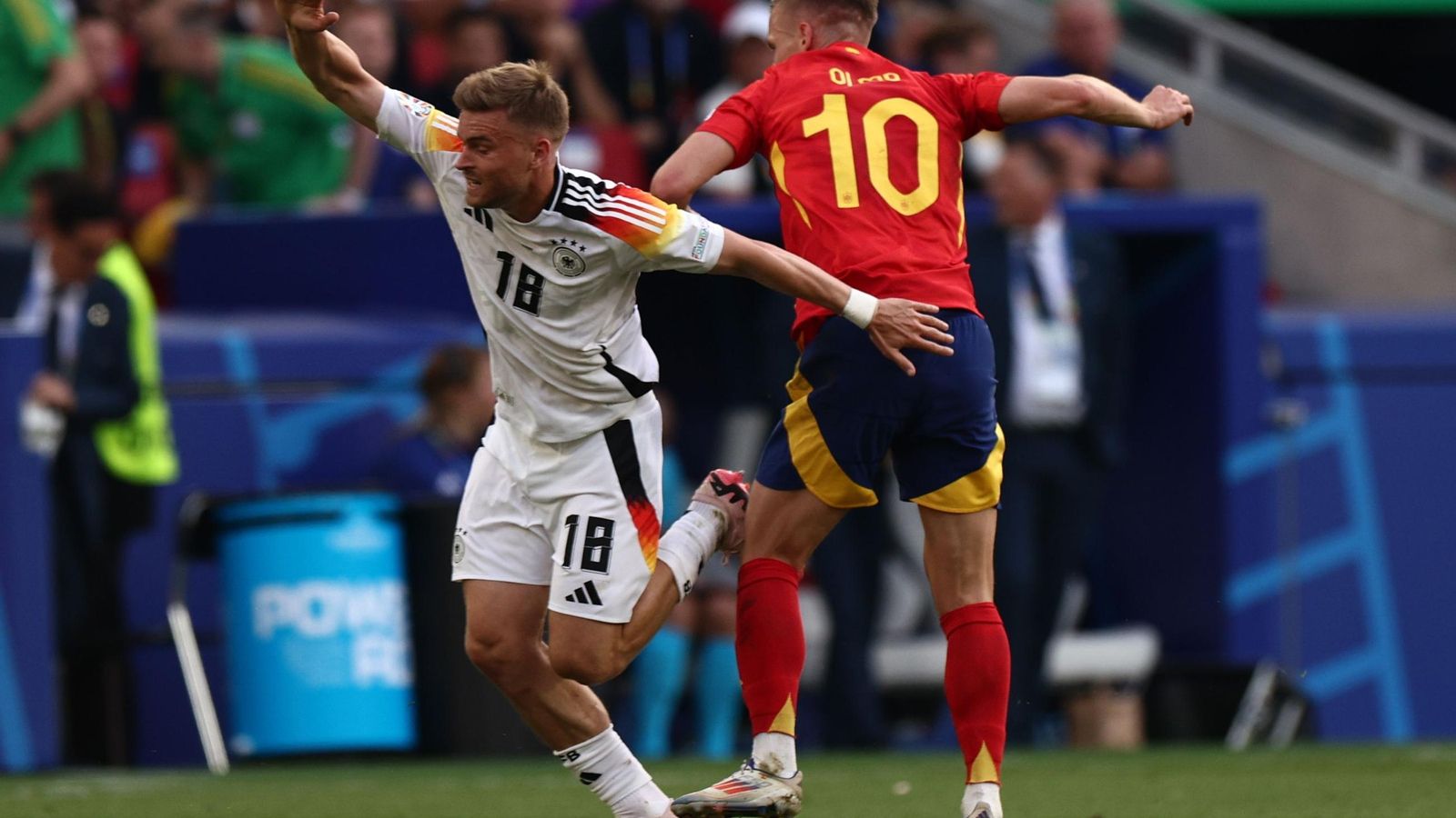 Las mejores fotos del España - Alemania