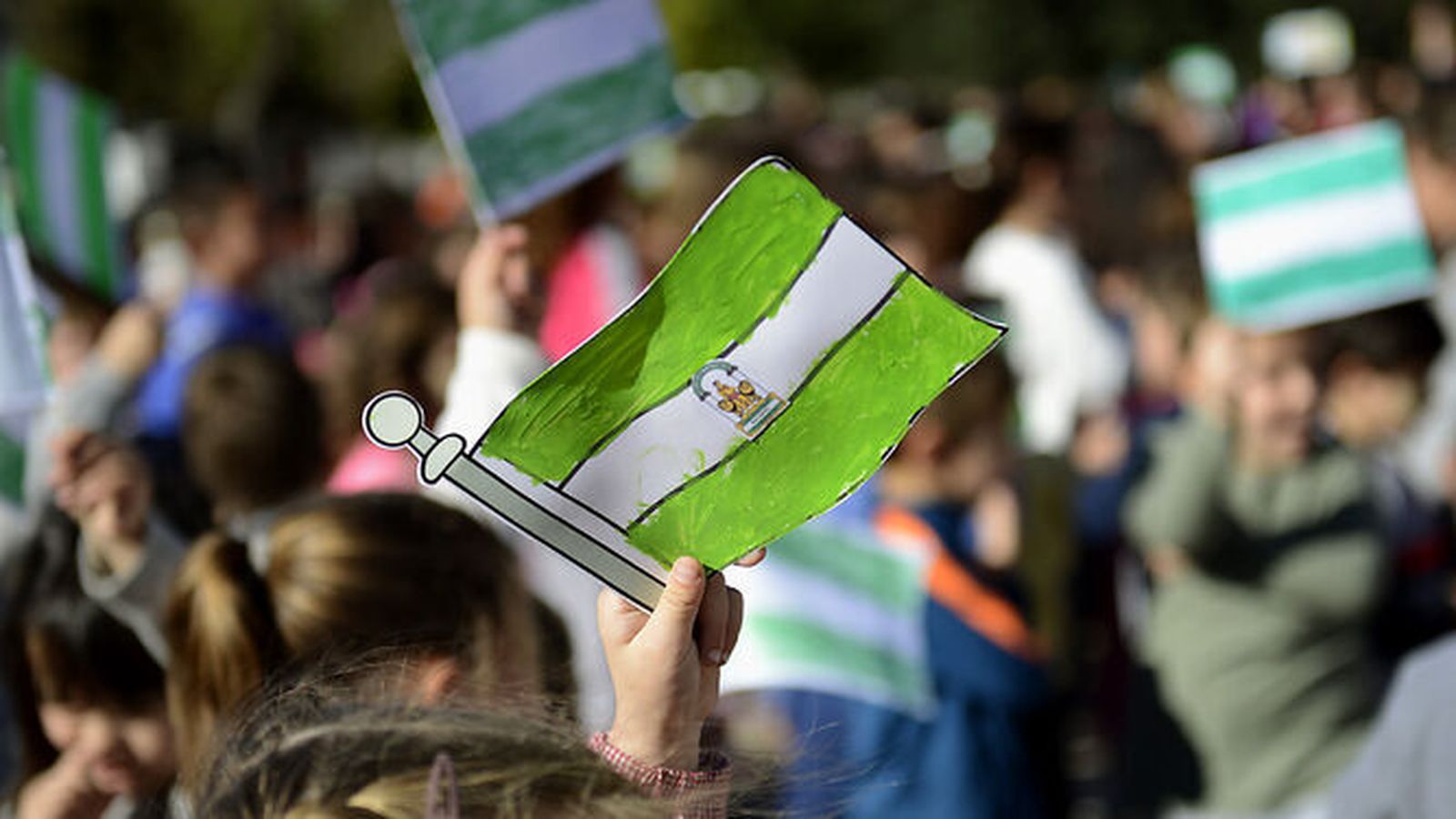 Bandera de Andalucía.