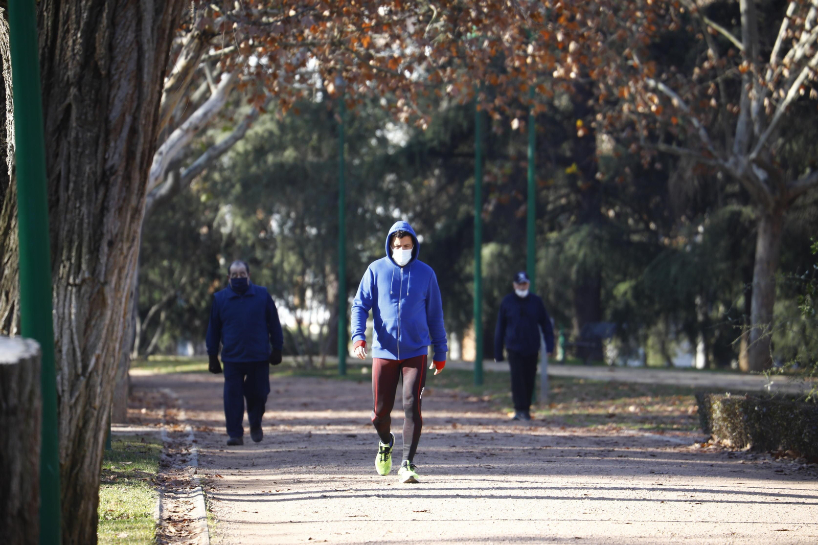 A ponerse en forma tras la Navidad: las fotografías de una jornada de entrenamiento en Córdoba