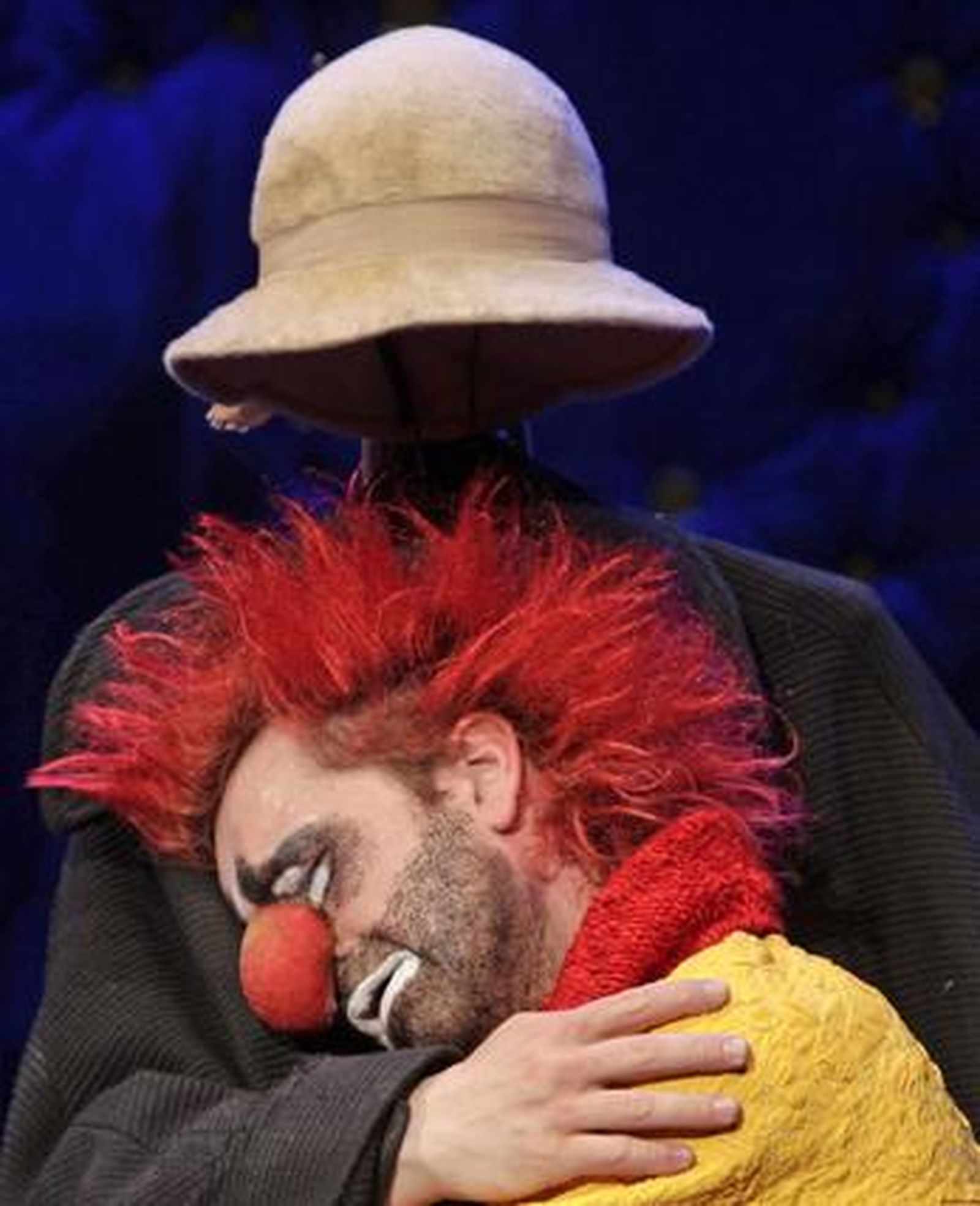 Una imagen de 'Slava's Snowshow', de la compañía de Slava Polunin. / Antonio Pizarro