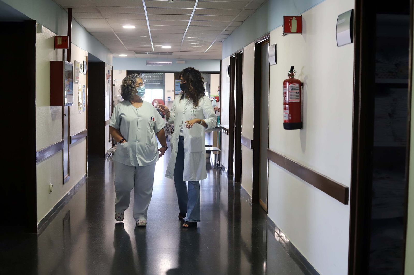 Hospital de Día de Oncología en el Juan Ramón Jiménez.