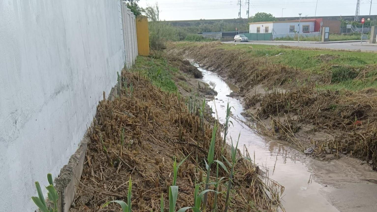 El canal de Las Flores, en una imagen de archivo.