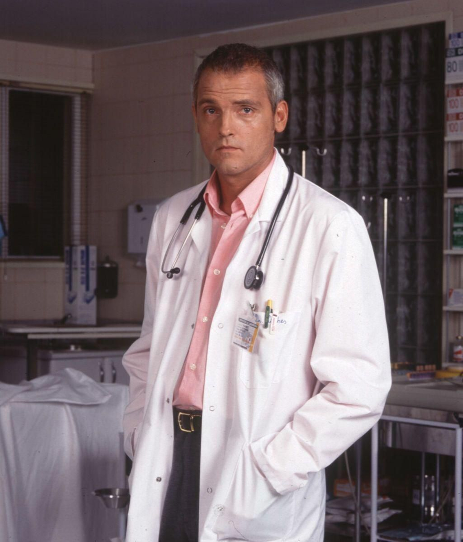 En 'Médico de familia', uno de sus primeros papeles importantes en televisión.