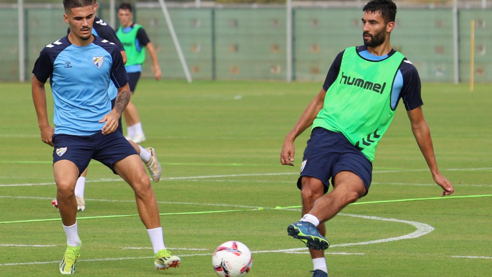 El Málaga CF prueba la Ciudad Deportiva de Arraijanal
