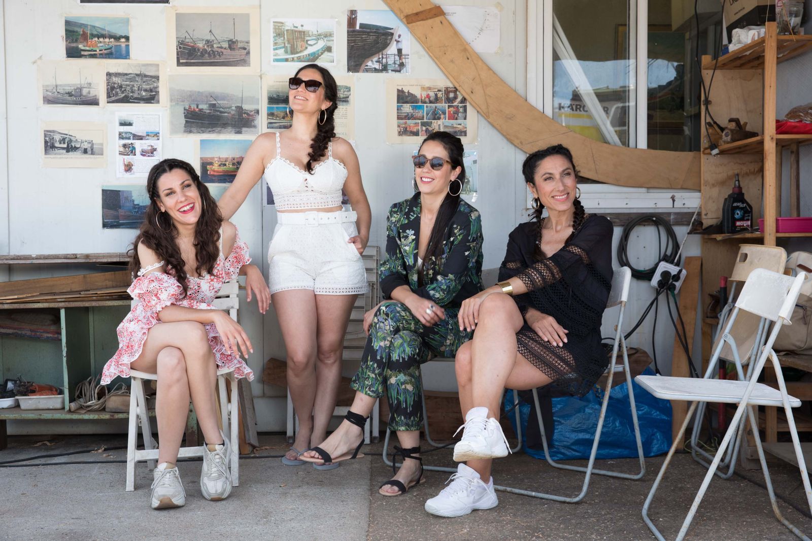 Alicia, Carolina, Roser y Marta, las integrantes actuales de Las Migas