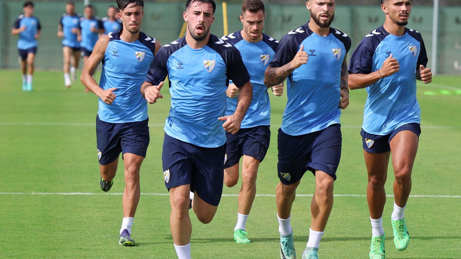El Málaga CF prueba la Ciudad Deportiva de Arraijanal