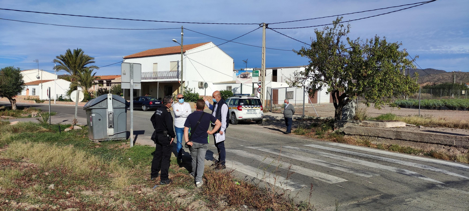 Instalación de cámaras de vigilancia en las pedanías.