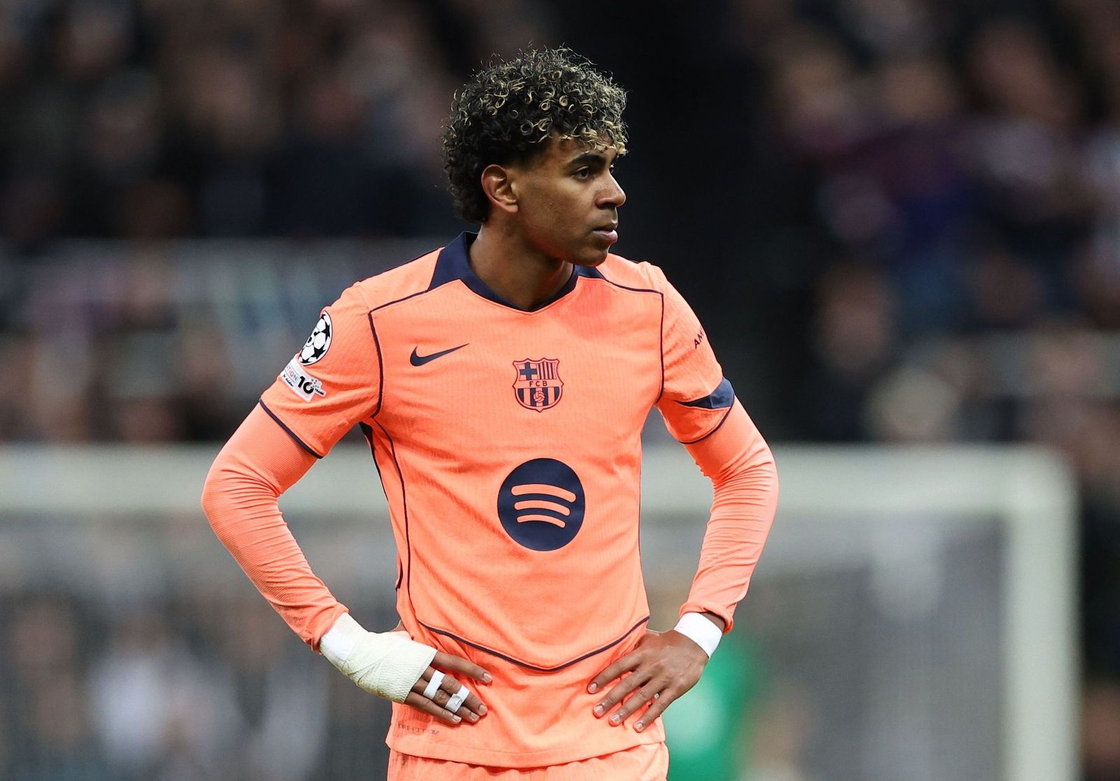 Las fotos del Newcastle-Barcelona