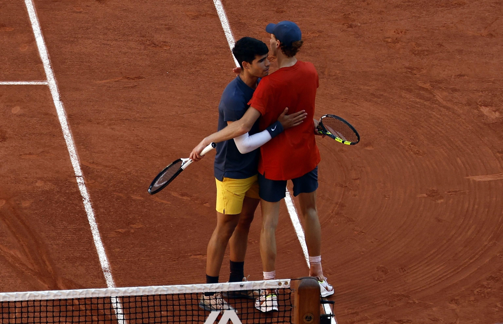 Las mejores fotos de la remontada de Alcaraz a Sinner