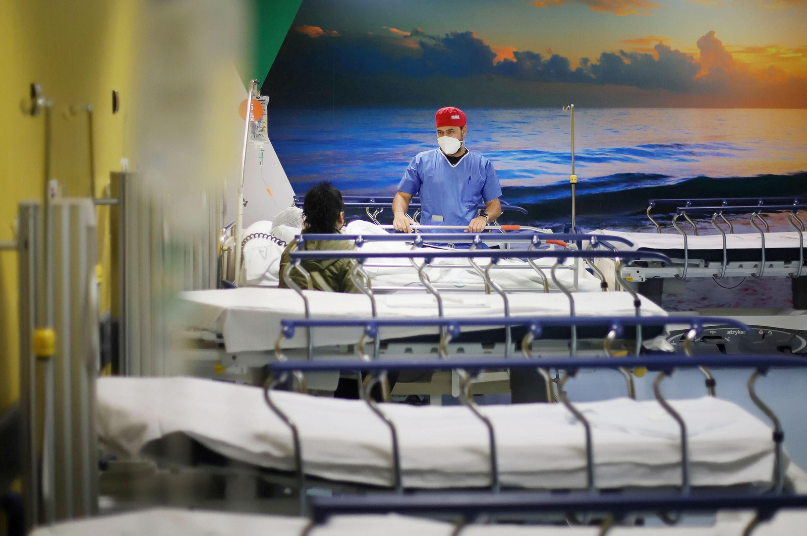 Imagen de archivo de la sala de preoperatorios del hospital Infanta Elena.