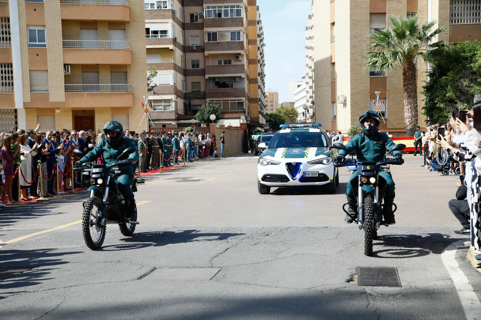 Los actos de la Guardia Civil en honor a la Virgen del Pilar, en imágenes
