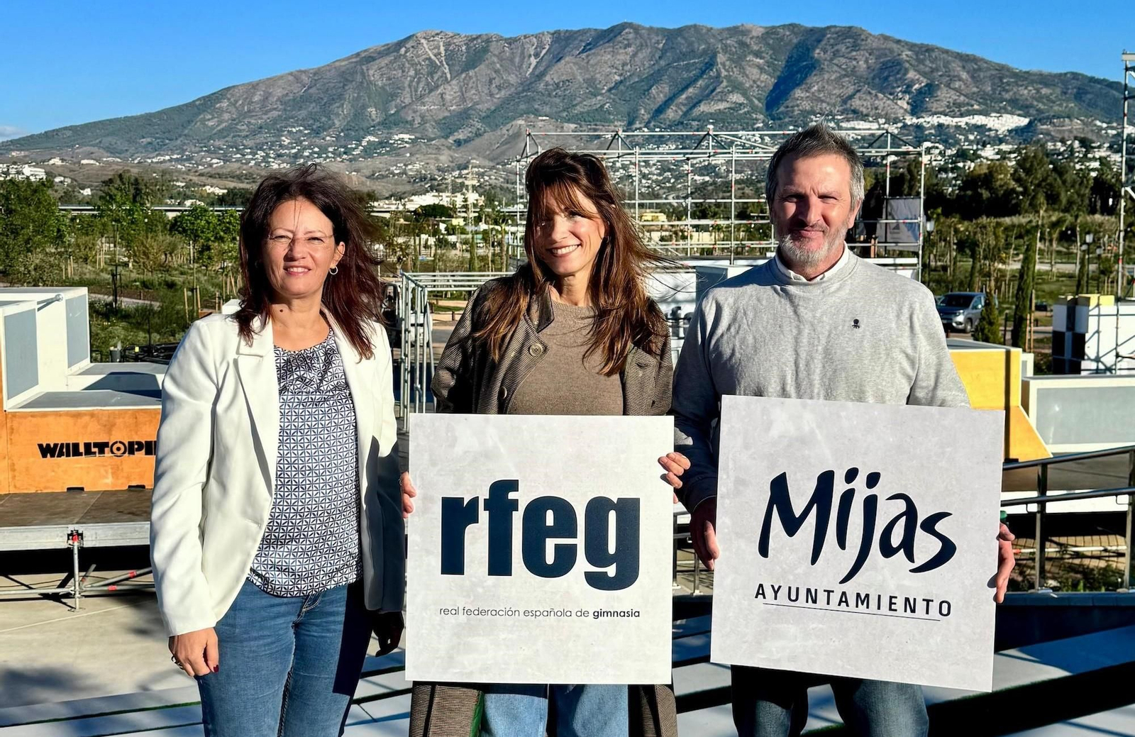 La presentación del campeonato nacional.