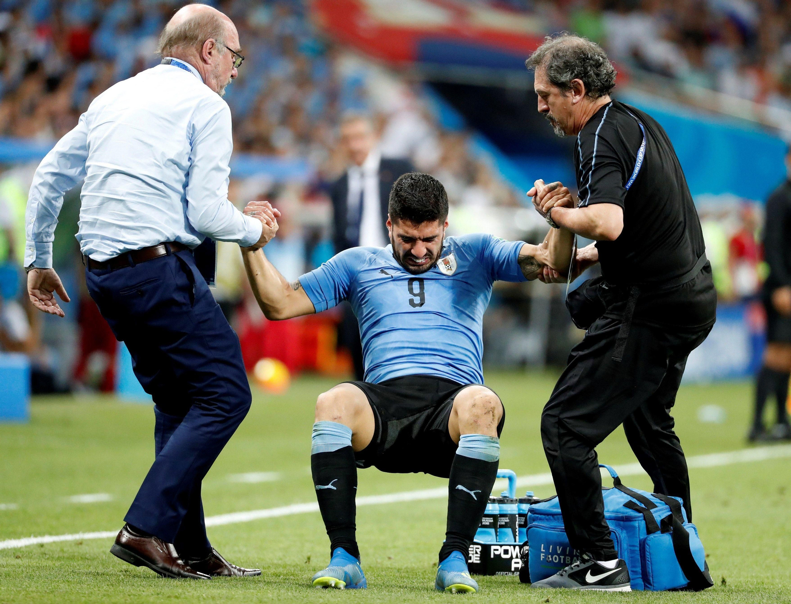 Las imágenes del Uruguay-Portugal