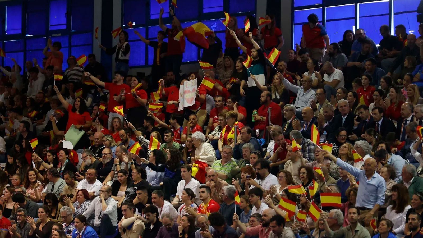 El pabellón de Algeciras, lleno en la última visita de las Guerreras.