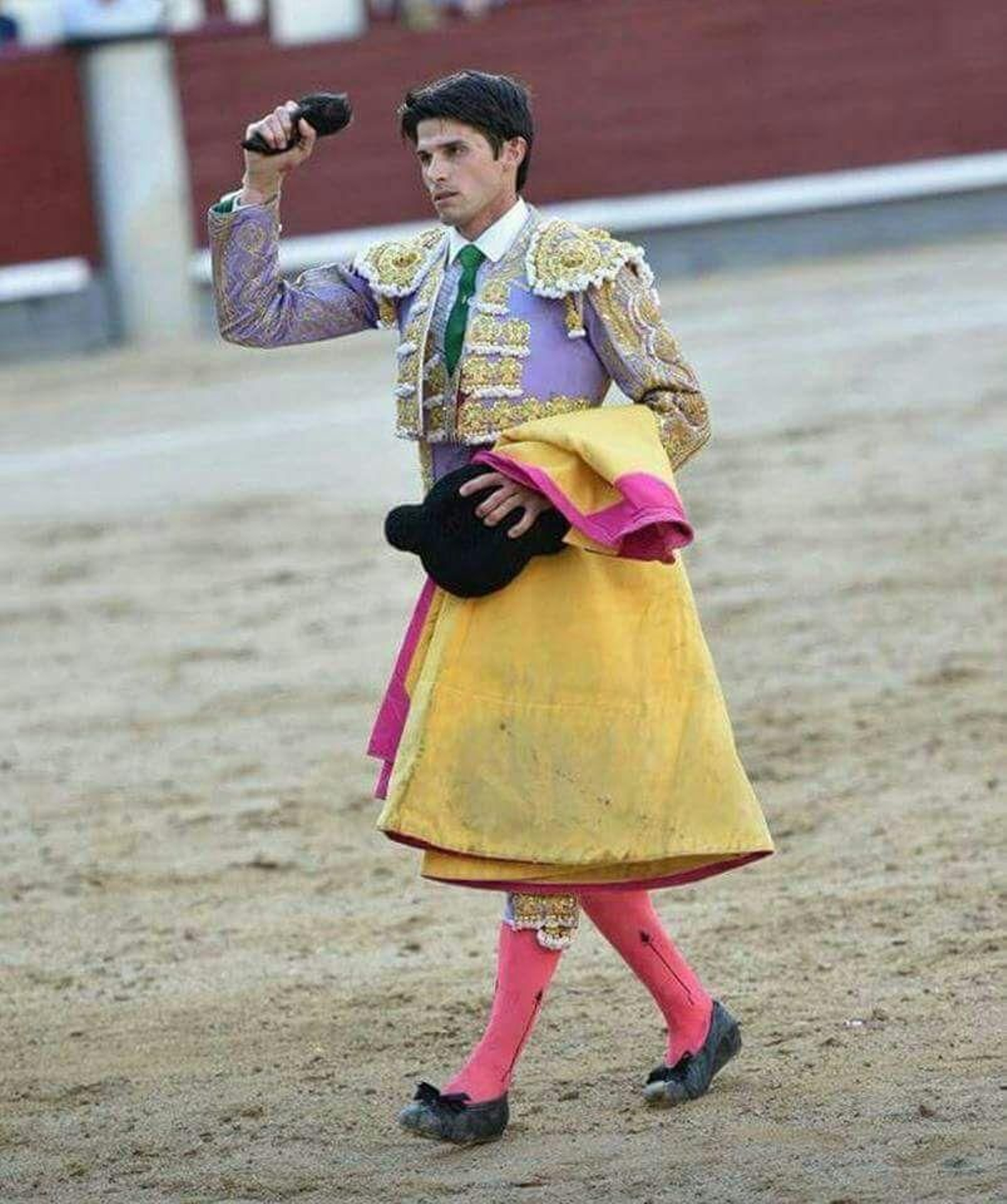 Juan Miguel, quien triunfó ayer en su doctorado.